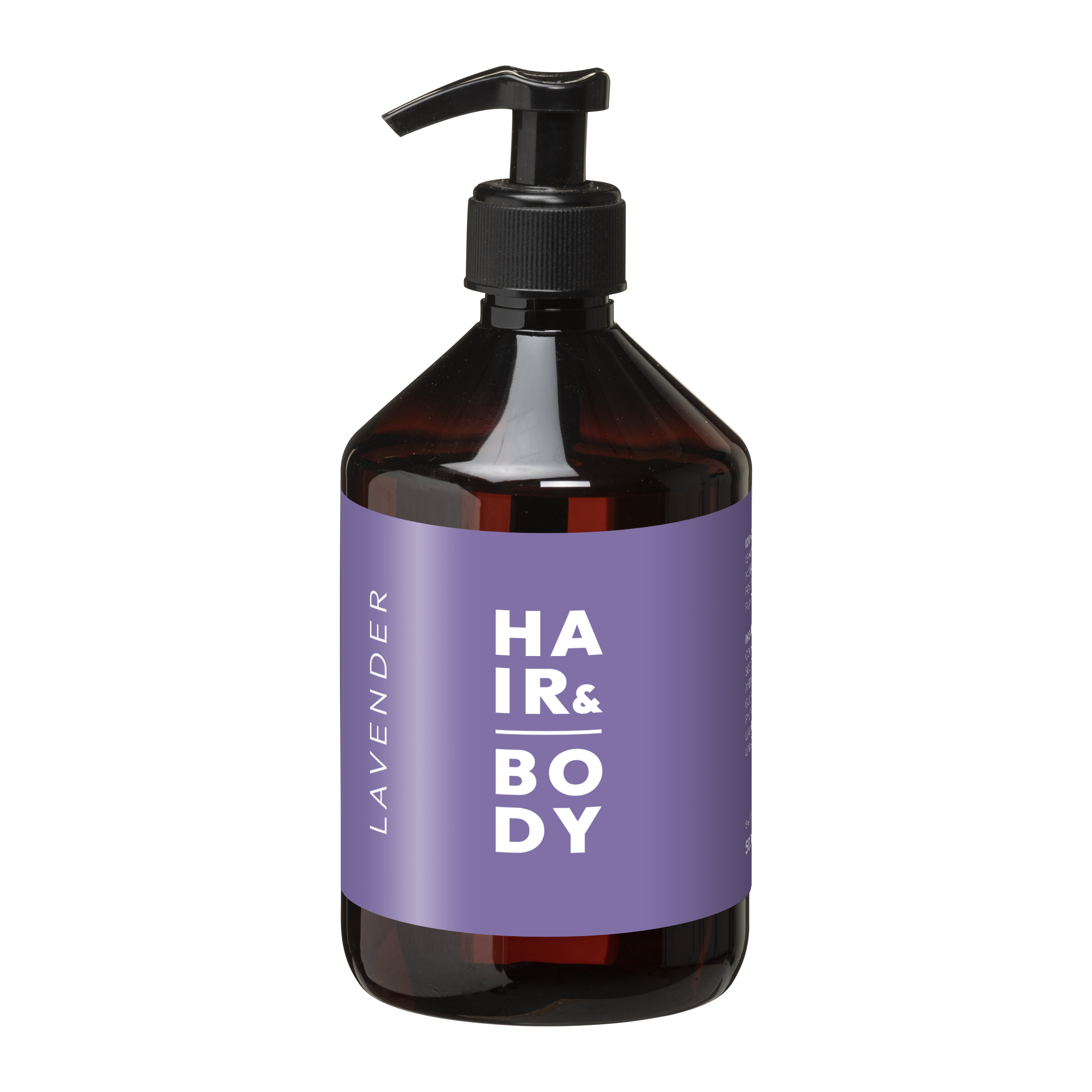 Hair & Body Soap Lavender - 500 ml