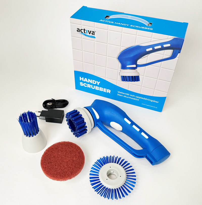 Activa Handy Scrubber m. tilbehør
