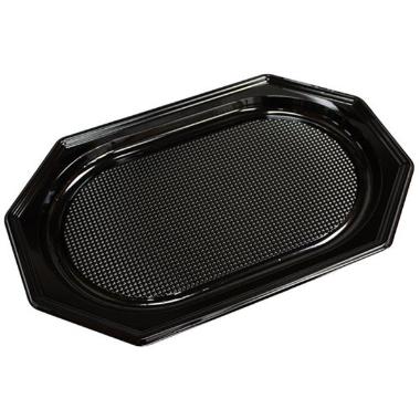 Plast Fad Midi 30 x 45 cm Sort PET - 10 stk/pk