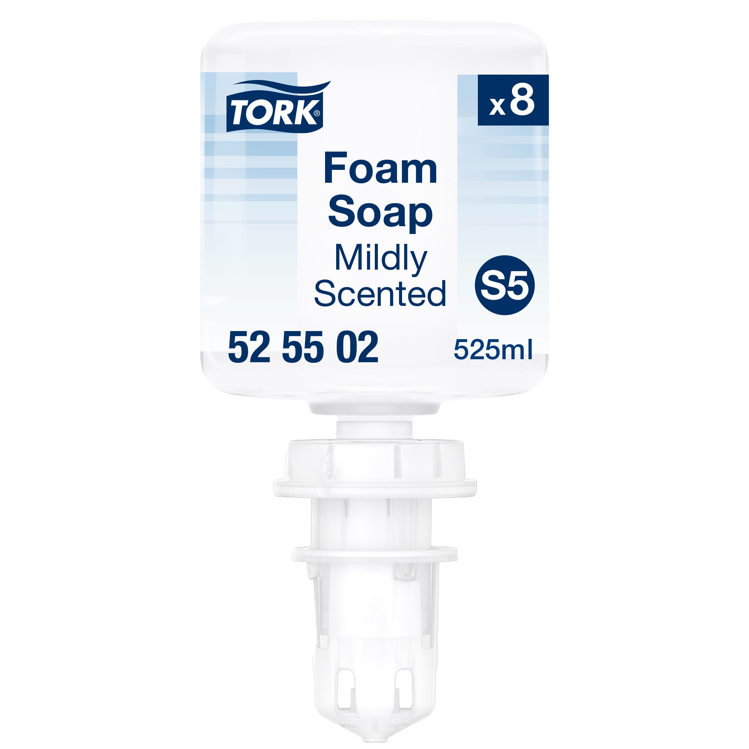 Tork Skumsæbe Flydende Mild 525 ml Ecolabel m/parfume - 8 stk/krt