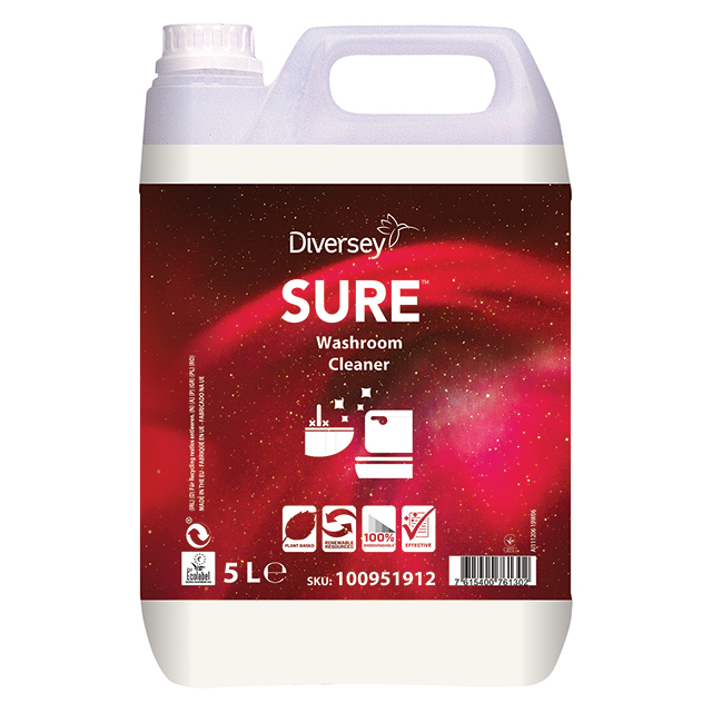 SURE Washroom Cleaner Sanitetsrengøring - 5 L