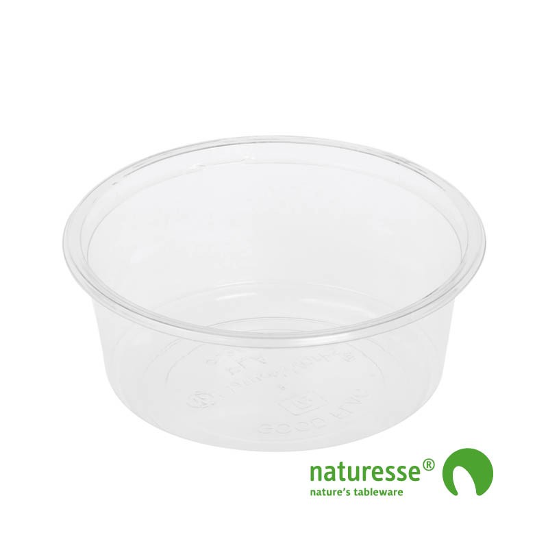 PLA Bæger Klar 350 ml, Ø121 x 51 mm - 50 stk/pk