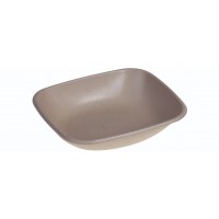 Sukkerrørsfiber Bakke Bio Coated 600 ml - 125 stk/pk
