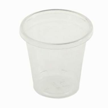 PLA Snapseglas m. SUP logo Klar 3 cl - 100 stk/pk
