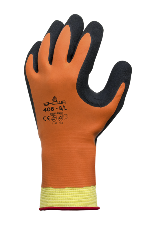 Showa 406 Dual Latex Vinterhandske Str. 9 - 1 par