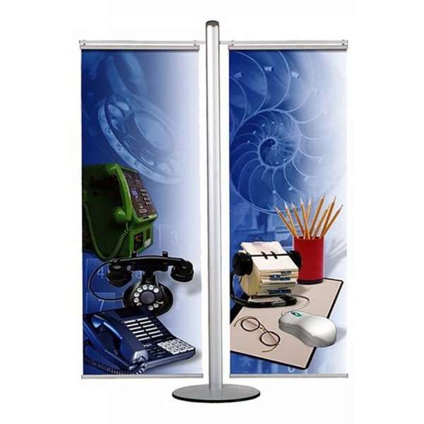 DSI Multi Stander 17 - Dobbeltsidet 2x40cm Banner, Model 917