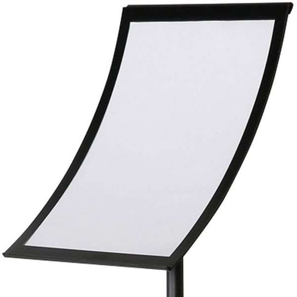 DSI Infostand Curved Black A3, Model 879