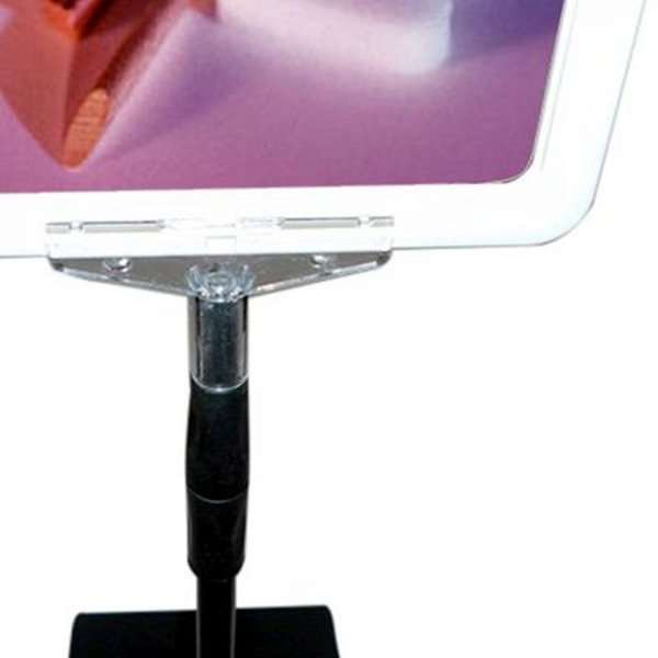 DSI Flex Plastprisramme Infostander med fod - A3 - sort, Model 872