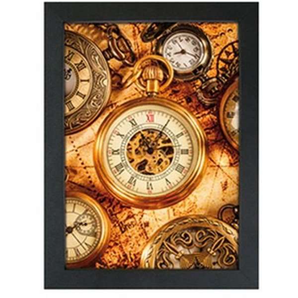 CROWN Click Frame with 33mm aluminum flat profile, black - A2