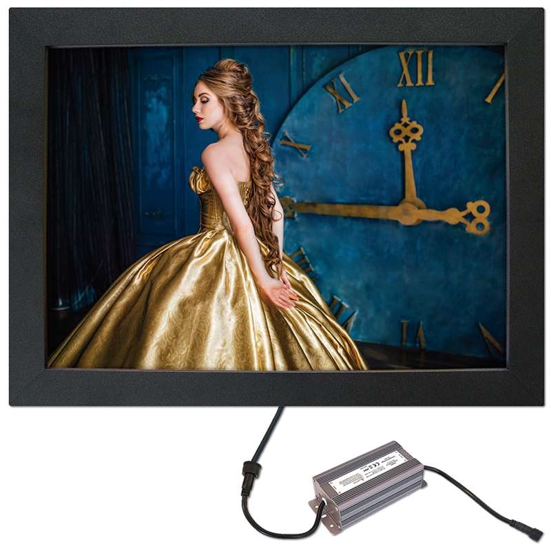 Crown LED Out Box, jednostronny, 50x70 cm