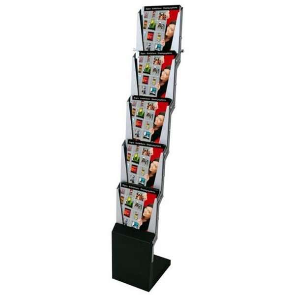 Quick Brochure Stand - 5xA4 - 21x29.7 cm