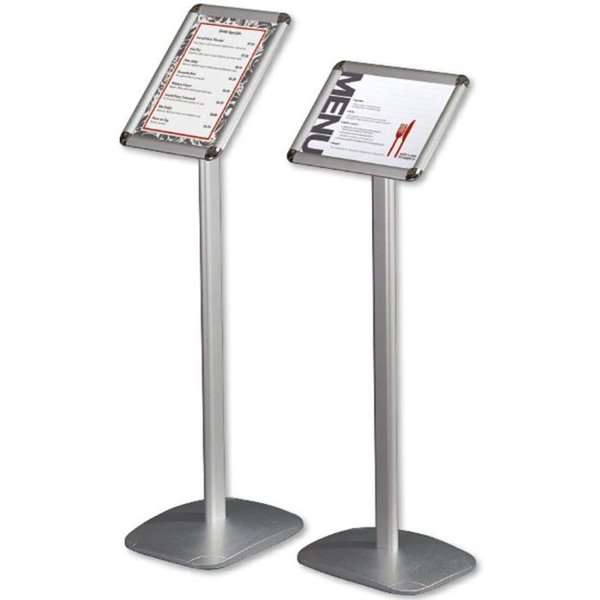 DSI Expo Infostander - A4 - sølv, Model 806