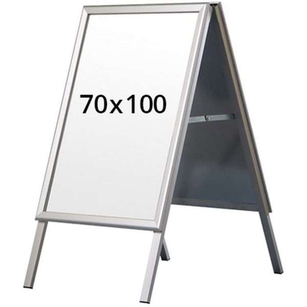 Alu-Line Standard Gatupratare - silver - 70 x 100 cm
