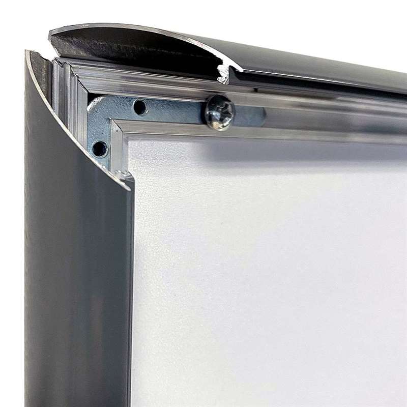DSI Klikramme med 25mm aluminium profil, antracit grå - 50x70 cm, Model 223