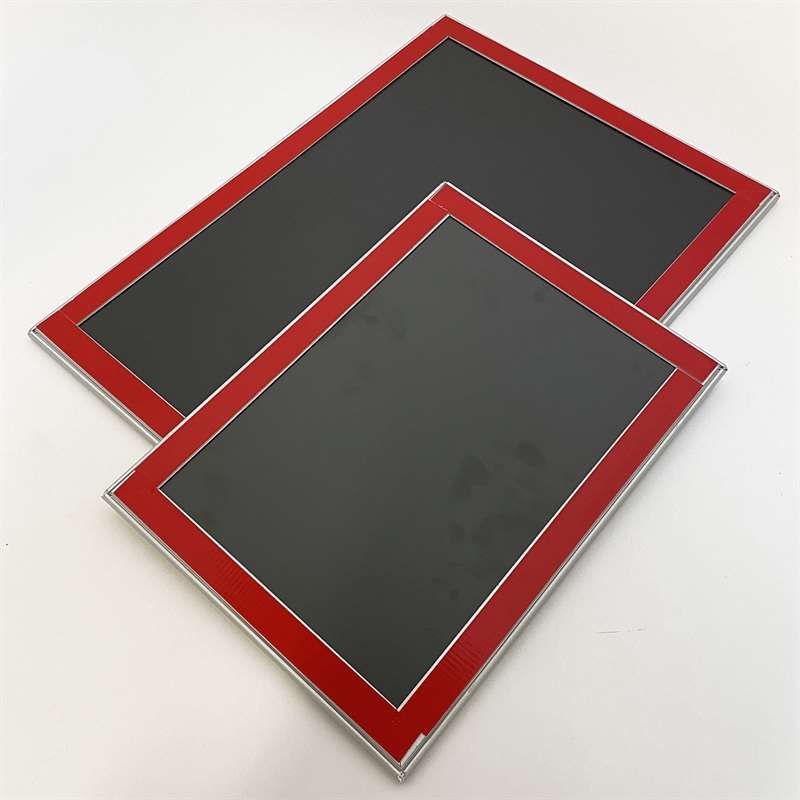 DSI Klikramme Fast-Fix med 25mm aluminium profil, sølv - A4, Model 202