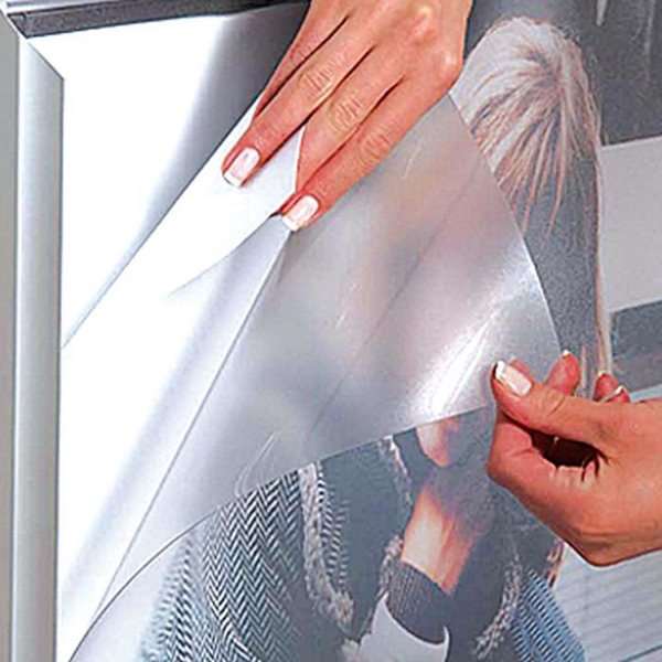 DSI PET Frontplade Uden Magnet - A3, Model 195