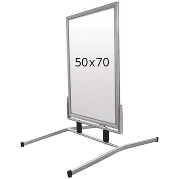 Wind-Line Basic Signboard - 50x70 cm - silver