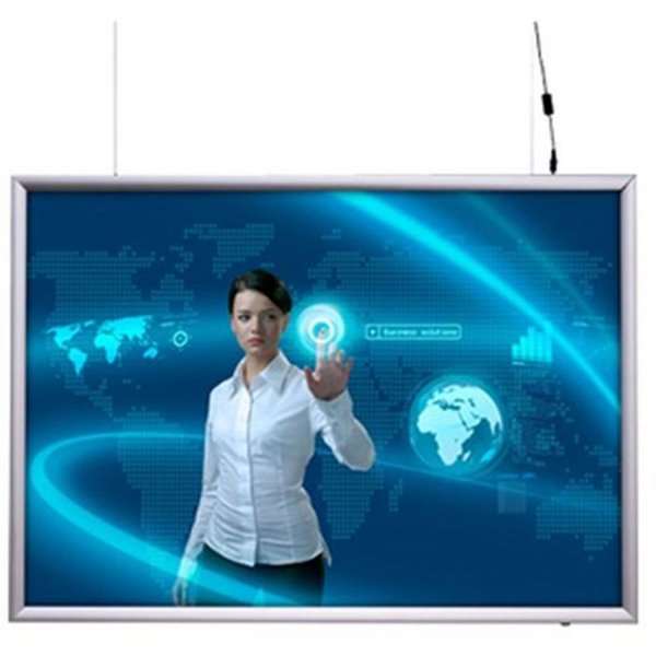 LED Ljusramsa Dubbelsidig - 50x70cm Horisontell