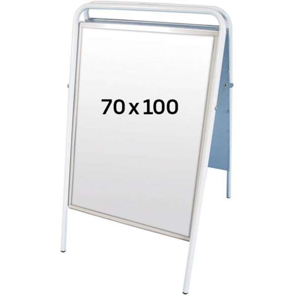 Expo Sign Standaard Staande Bord - 70x100 cm - wit