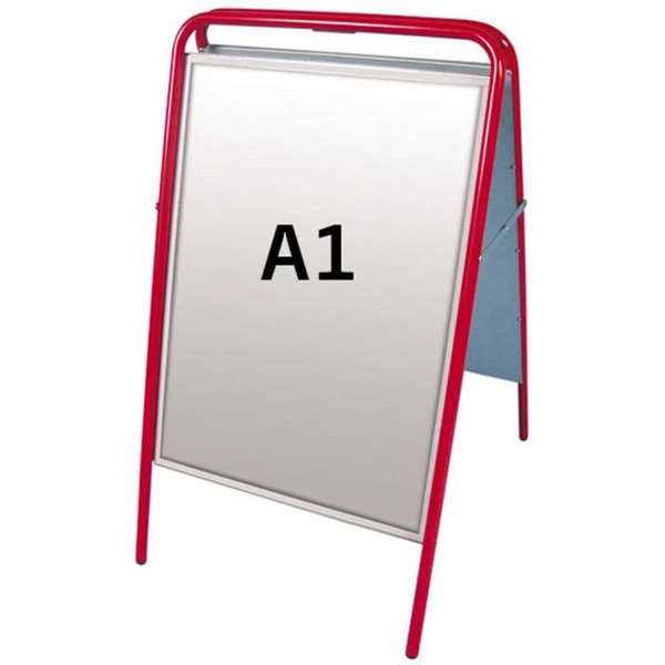 Expo Sign Standaard Gadeskilt - A1 - rood