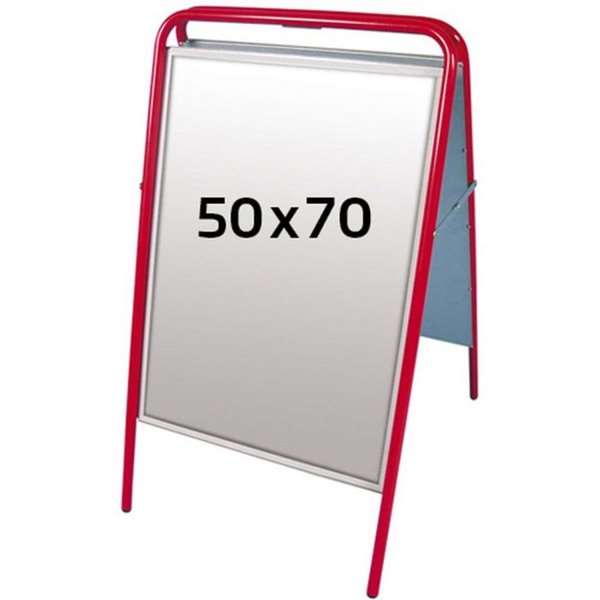 Expo Sign Standaard Displaybord - 50x70 cm - rood