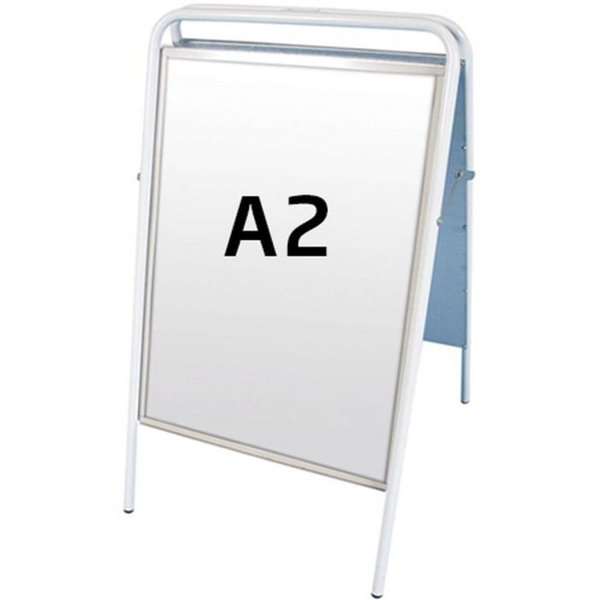Expo Sign Standard Gadeskilt - A2 - hvit