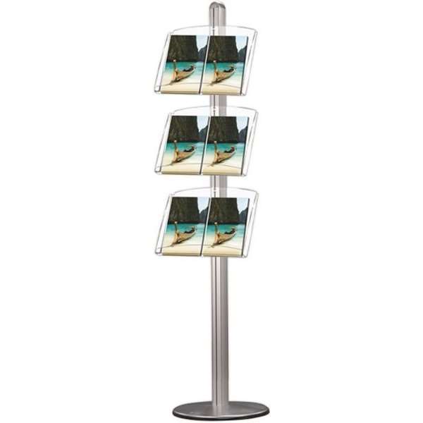 Multistander single-sided in acrylic - 3xA3 - 29.7x42 cm