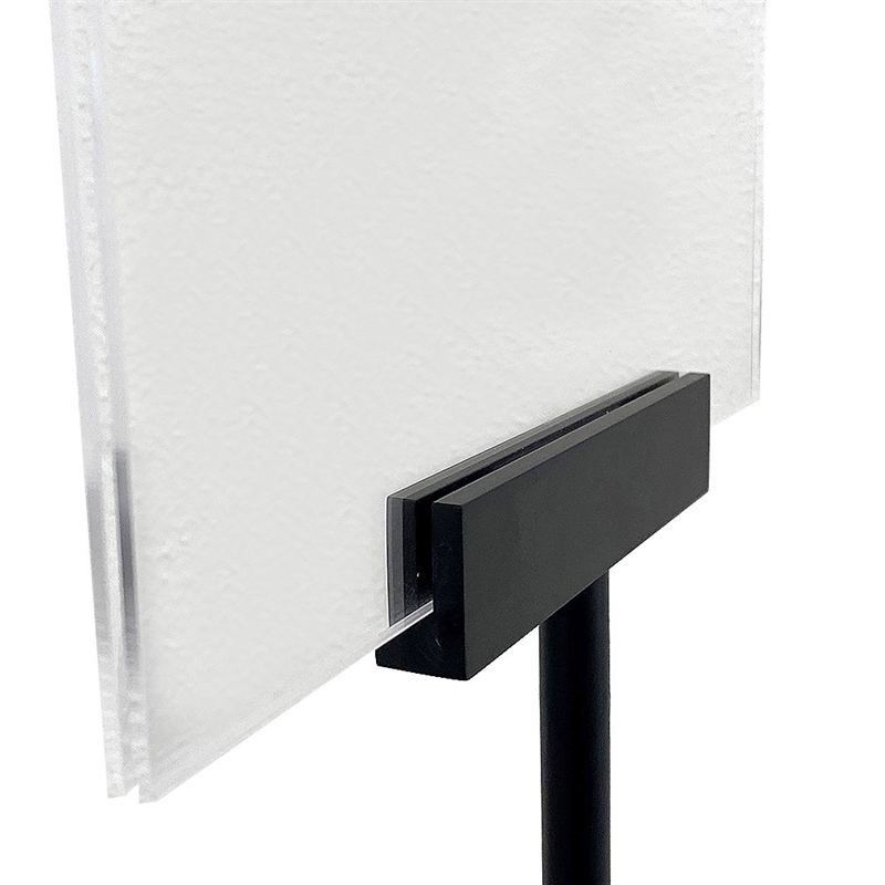 Stativdesign, Clip-hållare, Alu 21cm, svart