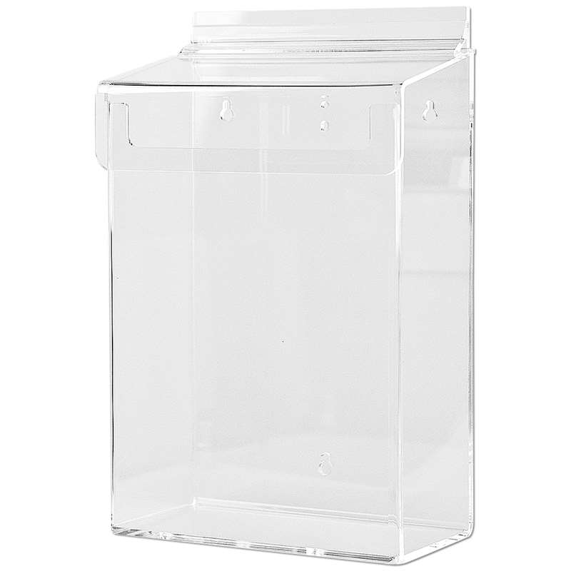 Akryl brožura držák box, vertikální, A4 hloubka