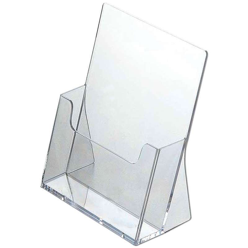 DSI Akrylbrochureholder til bord - A4, Model 1207