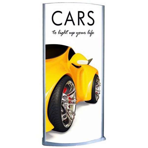 Totem Elipse Lightstand 80x170cm dwustronny