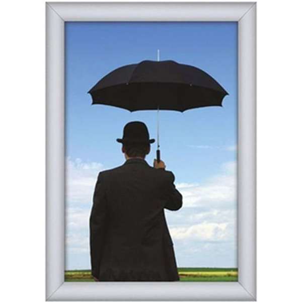 Watersafe Click Frame with 35mm aluminum profile, silver - 50x70 cm