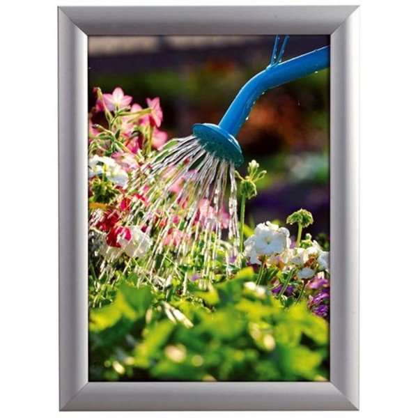 Watersafe Click Frame with 25mm Aluminum Profile, Silver - A2