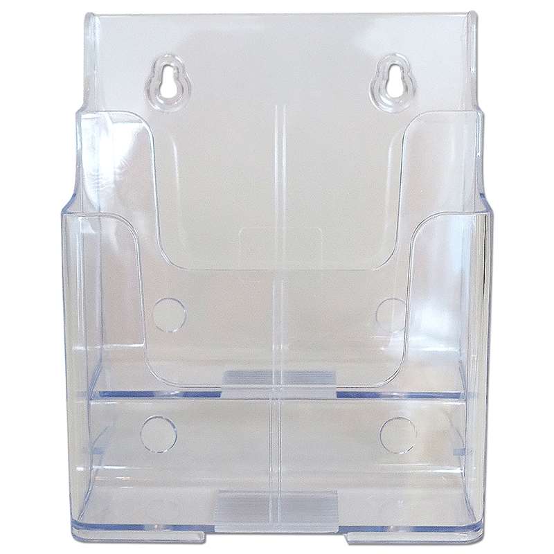 DSI Bord & Vægdispenser, akrylbrochureholder - 2 x A5, Model 1210
