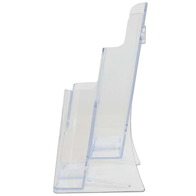 DSI Bord & Vægdispenser, akrylbrochureholder - 2 x M65 / A6, Model 1210