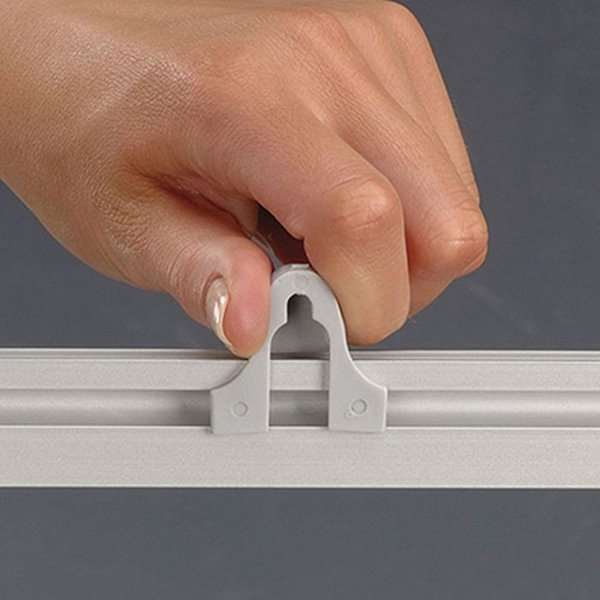 DSI Poster Clamp Set, plakatophæng - 100cm (B0), Model 254