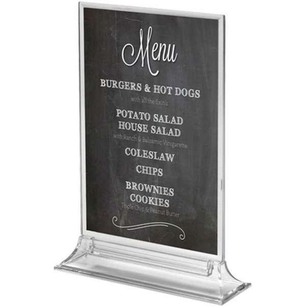 Zvislý držiak menu - A5 - 14,8x21 cm