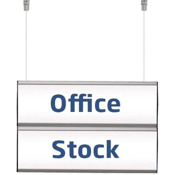 Double-sided hanging sign, 2 layers - 50x21 cm