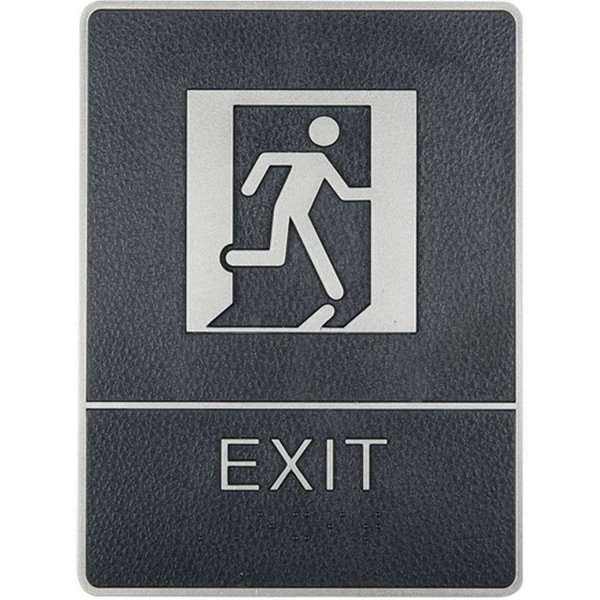 Icon Türschild Mit Blindenschrift - Ausgang