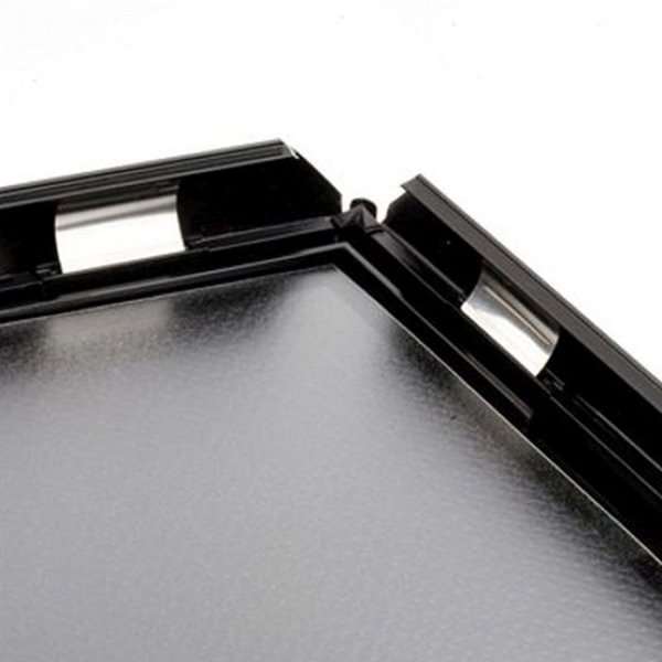 DSI Opti Klikramme med 14mm aluminium profil, sølv - A4, Model 231