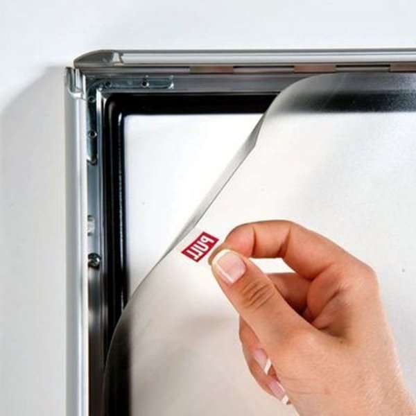 DSI Watersafe Klikramme med 25mm aluminium profil, sølv - A4, Model 226