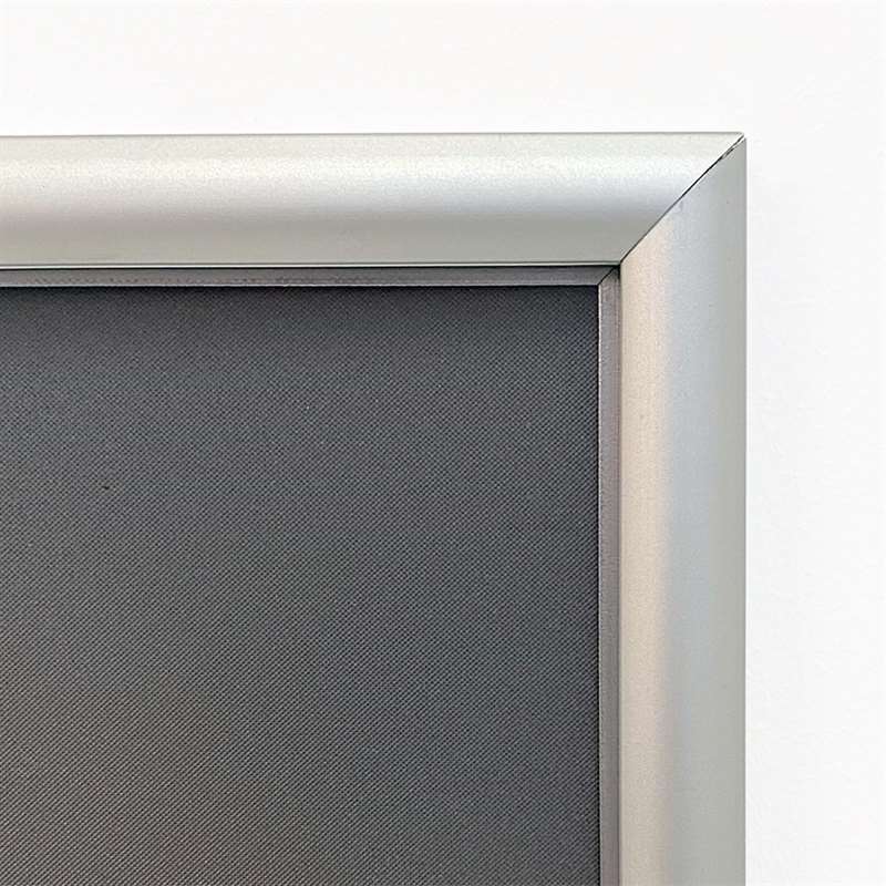 DSI Klikramme med 17mm aluminium profil, sølv - A4, Model 299