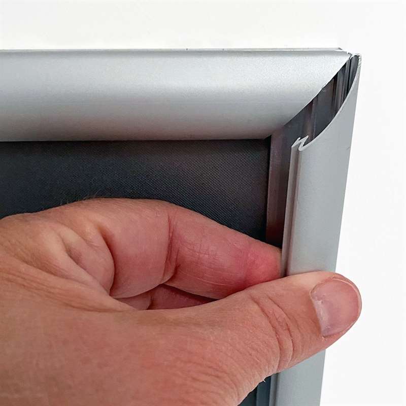 DSI Klikramme med 20mm aluminium profil, sølv - A2, Model 229