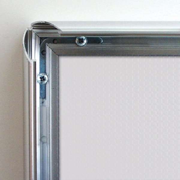 DSI Klikramme med 25mm aluminium profil, stållook - A3, Model 219