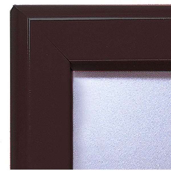 DSI Klikramme med 32mm aluminium fladprofil, sort - A3, Model 217