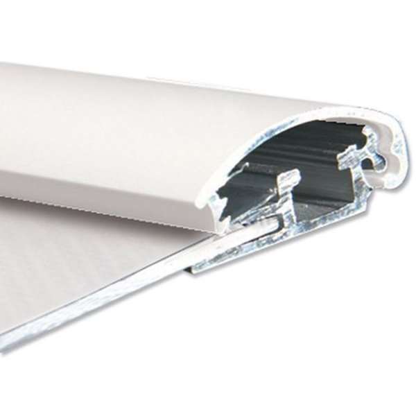 DSI Klikramme med 25mm aluminium profil, hvid - A4, Model 215