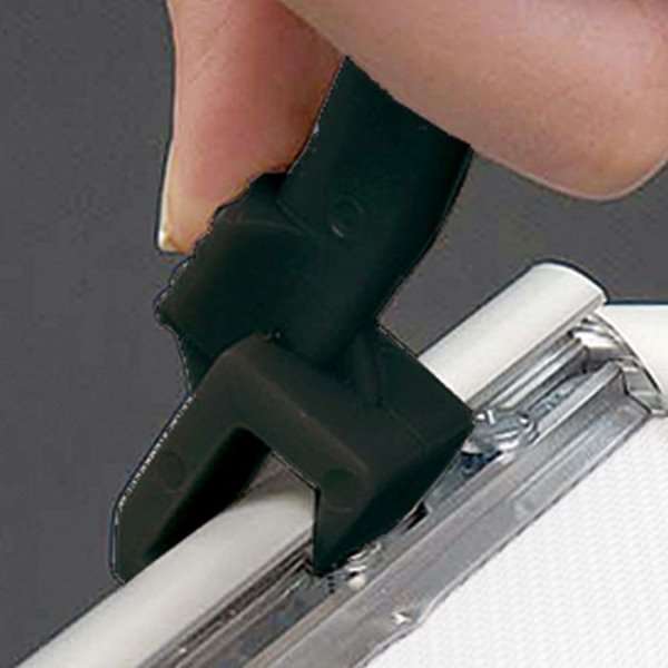 DSI Klikramme med 42mm aluminium Security Frame profil, sølv - 70x100 cm, Model 209