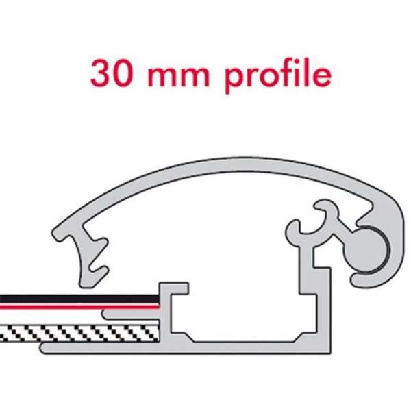 DSI Klikramme med 30mm aluminium profil, sølv - 50x70 cm, Model 203
