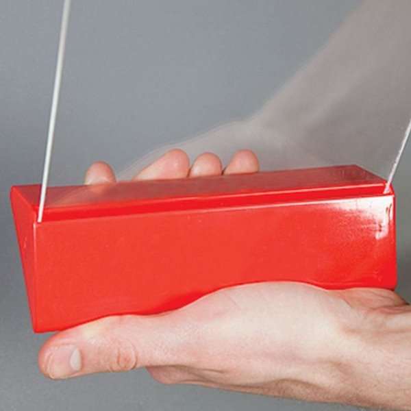 DSI Pyramid Menukortholder vertikal - M65 Flyer - 9.9x21 cm - sort, Model 1232