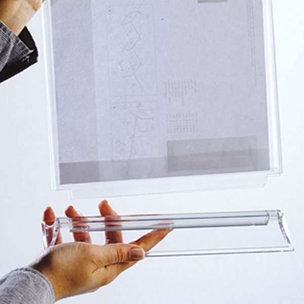 DSI Upright Menukortholder vertikal - A4 - 21x29.7 cm, Model 1228